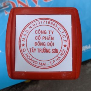 Thủ tục khắc lại con dấu tròn công ty khi bị mất, hỏng hoặc đổi tên
